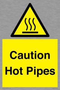 Caution Hot Pipes